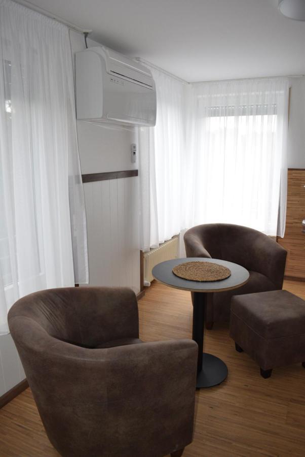 Apartments Mit Klimaanlage Am Neckarufer, Schoene Aussicht 바트프리에드리히셸 외부 사진